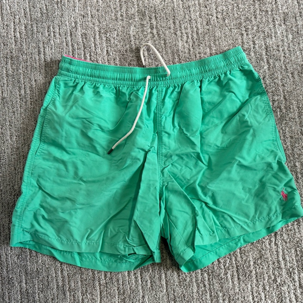 Polo by Ralph Lauren Men's Green Swim Shorts XL